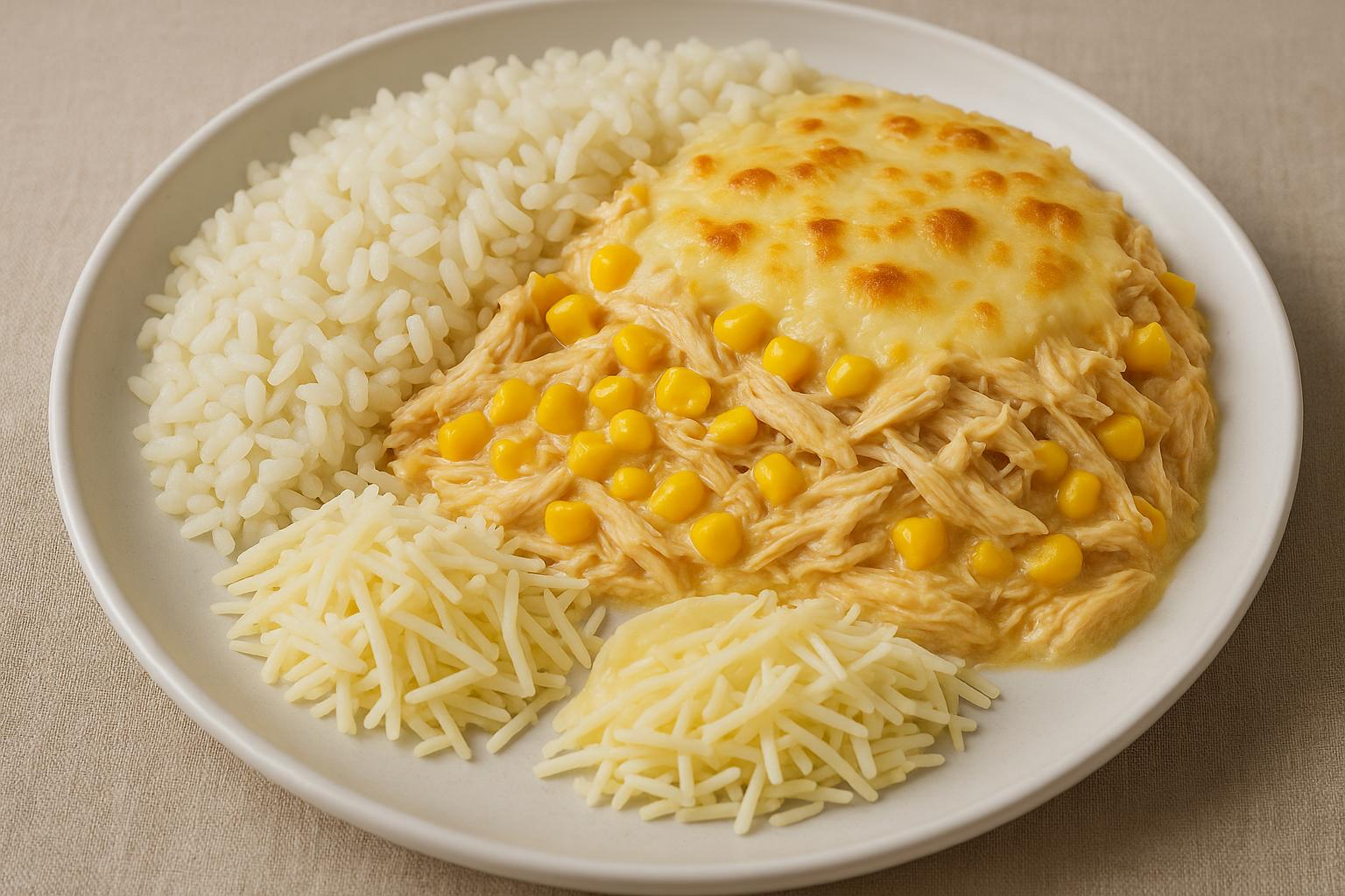 Chicken Fricassee with Rice / Fricassê de Frango com Arroz