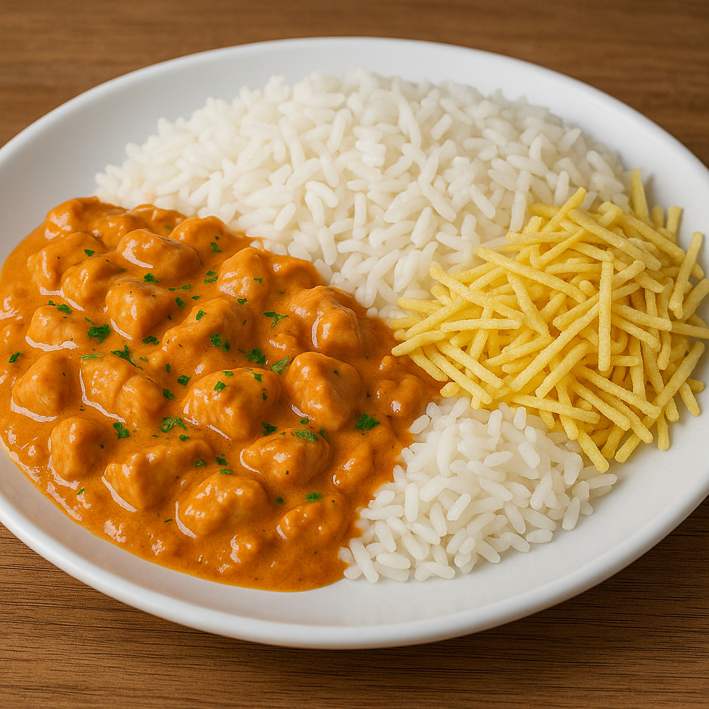 Chicken Stroganoff / Estrogonofe de Frango